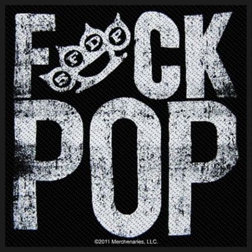 Five Finger Death Punch - Fuck Pop (100mm x 95mm) Sew-On Patch