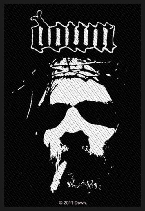 Down - Logo Face (95mm x 85mm) Sew-On Patch