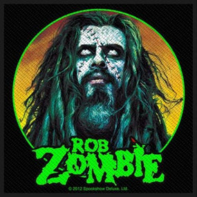 Zombie, Rob - Zombie Face (100mm x 95mm) Sew-On Patch