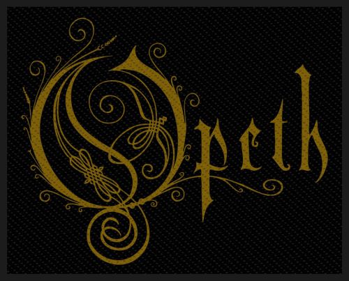 Opeth - Logo  (100mm x 75mm) Sew-On Patch