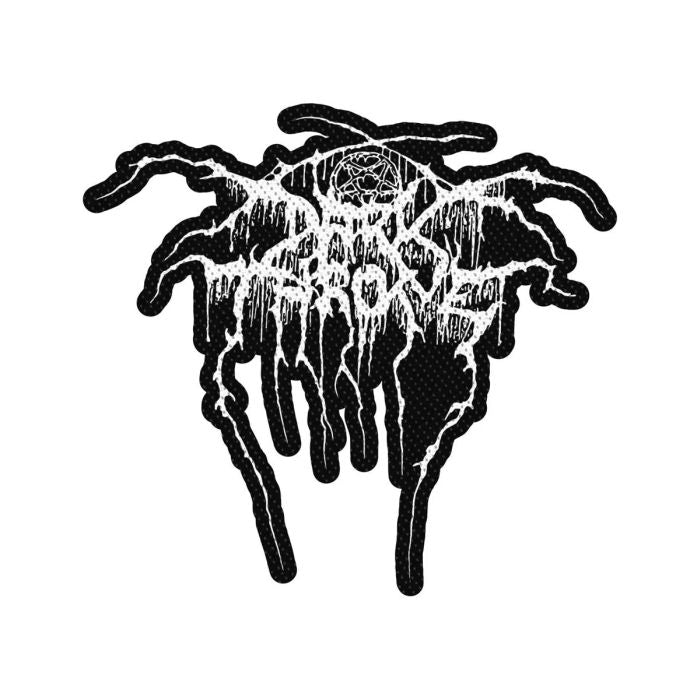 Darkthrone - Cut-Out Logo (100mm x 90mm) Sew-On Patch