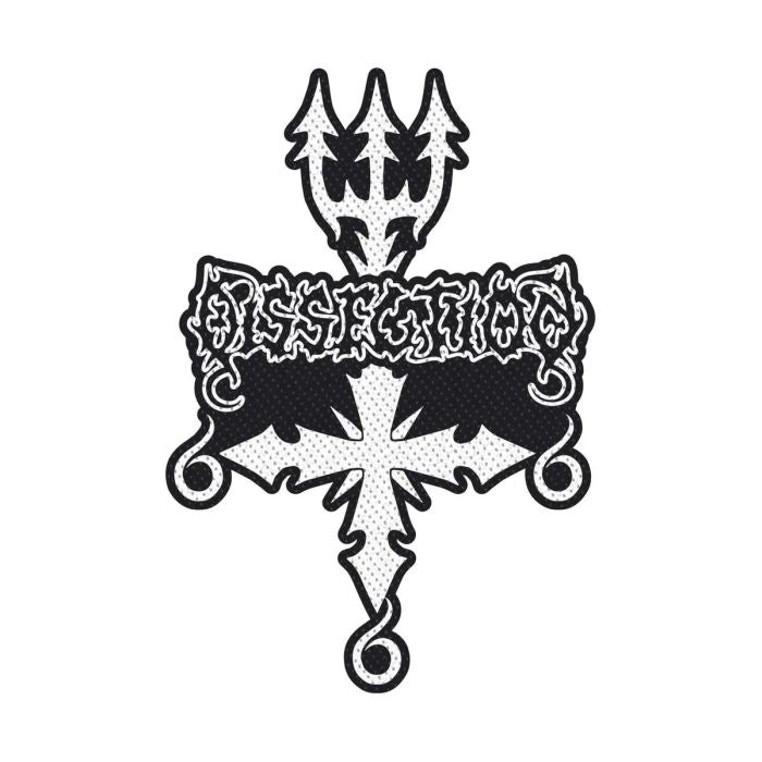 Dissection - Cut-Out Logo (70mm x 100mm) Sew-On Patch