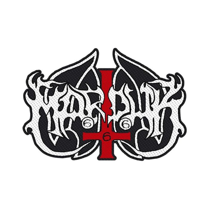 Marduk - Cut-Out Logo (100mm x 75mm) Sew-On Patch