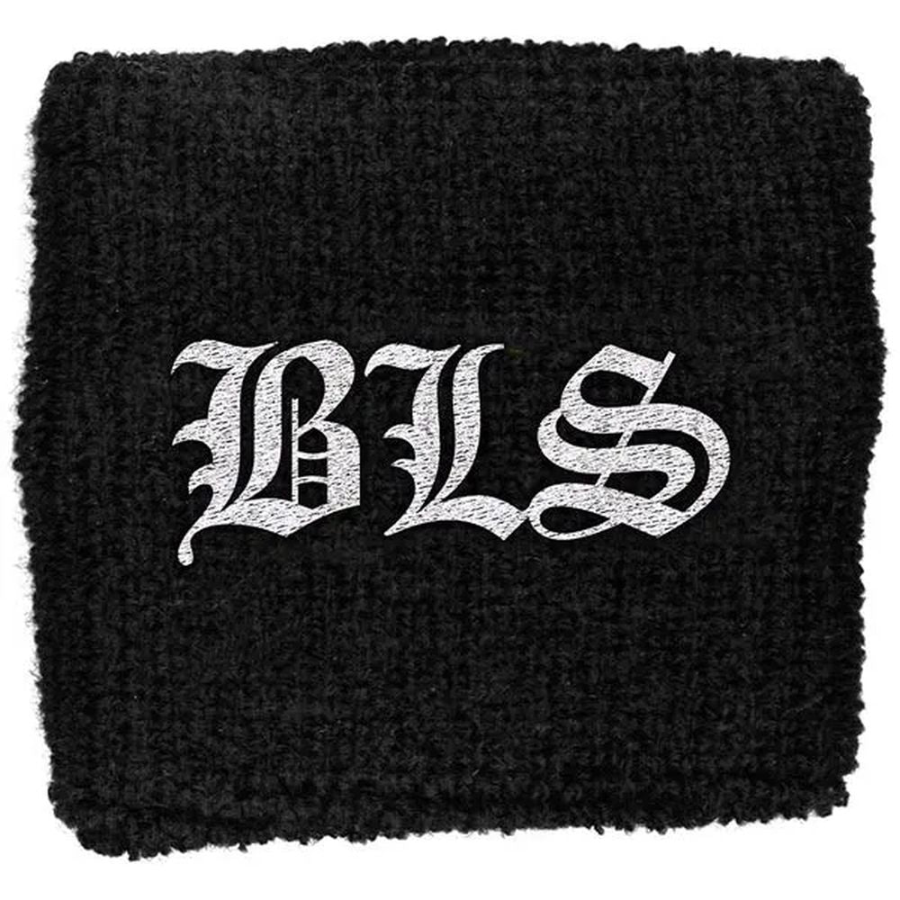 Black Label Society - Sweat Towelling Embroided Wristband (BLS)