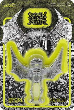 Napalm Death - Scum Demon (Lime Green) 3.75 inch Super7 ReAction Figure