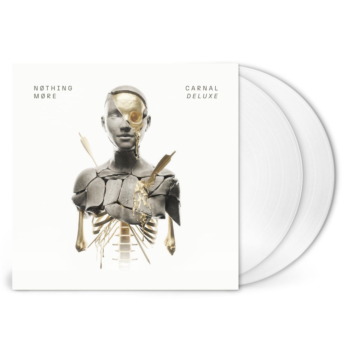 Nothing More - Carnal Deluxe (2025 Deluxe Ed. 2LP White vinyl reissue with 5 bonus tracks) - Vinyl - New