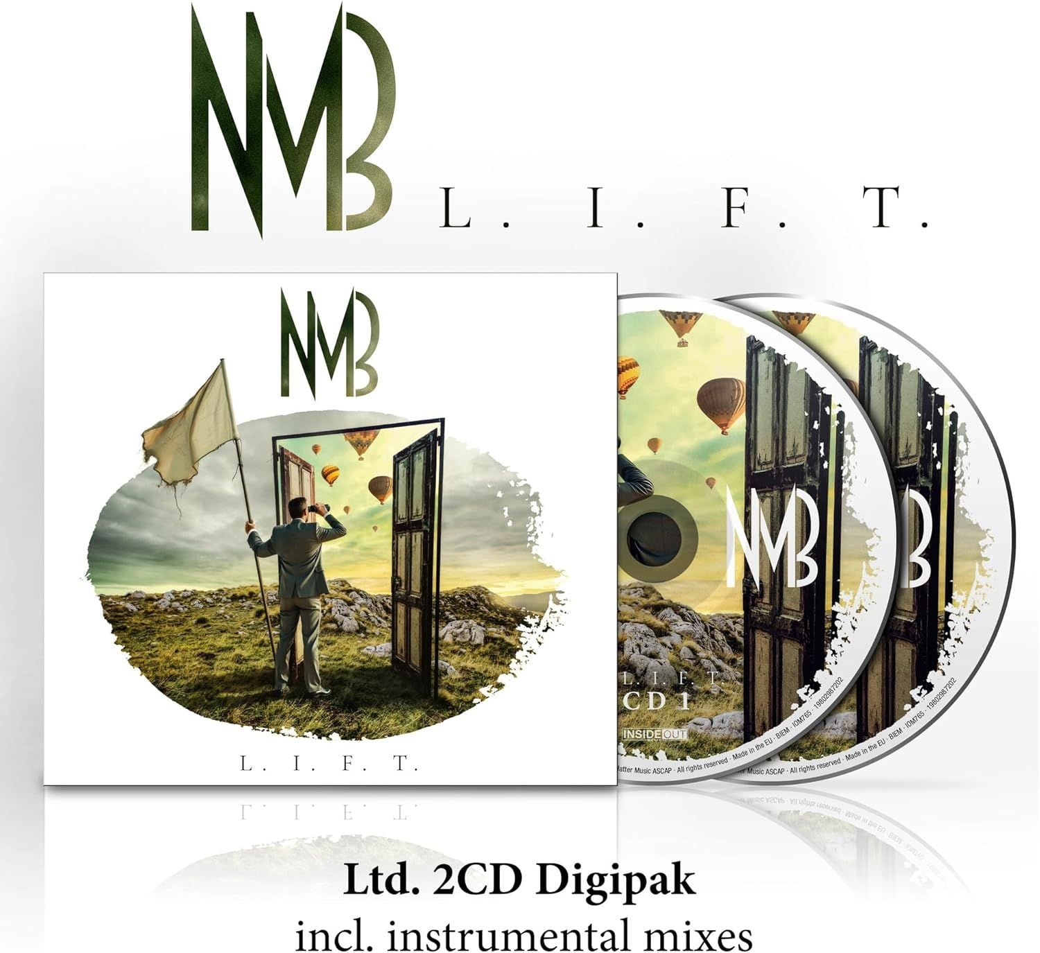 Morse, Neal Band - L.I.F.T. (2CD digipak with instrumental mixes) - CD - New