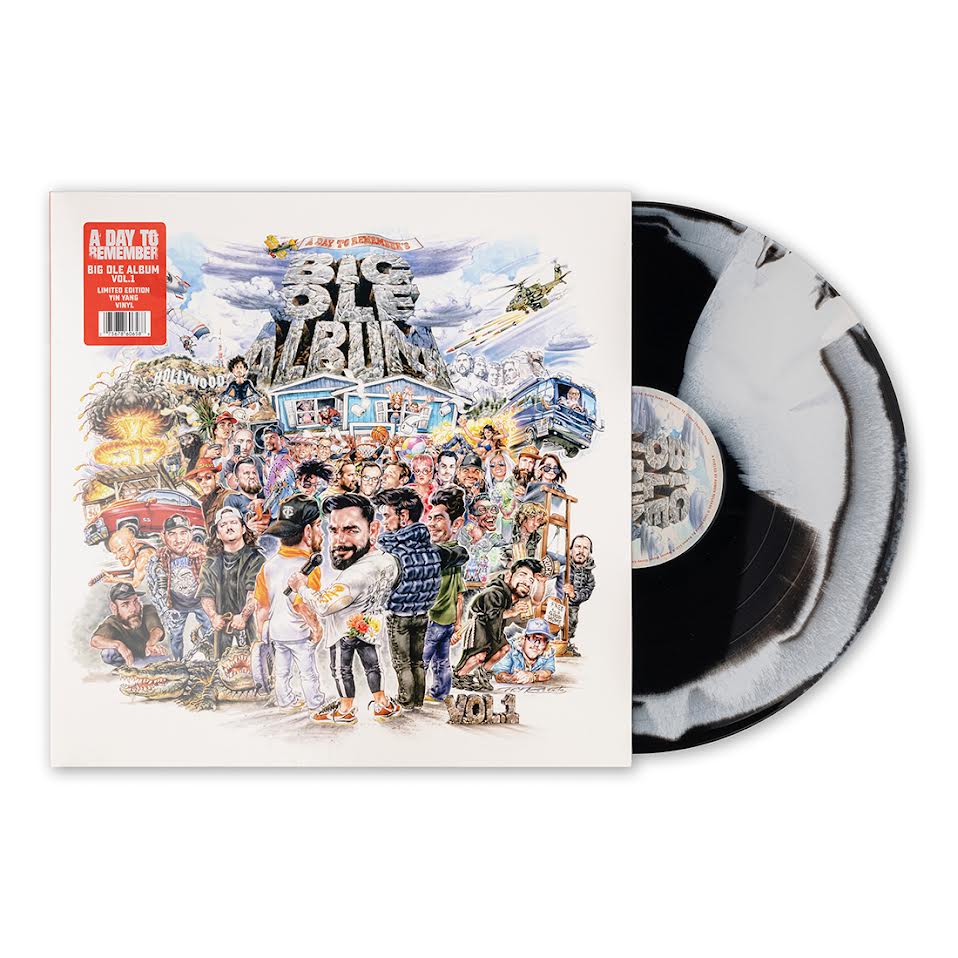 Day To Remember - Big Ole Album Vol. 1 (Black and White Vinyl) - Vinyl - New