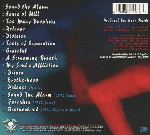 Anacrusis - Screams And Whispers (2026 reissue w. 4 bonus tracks) - CD - New