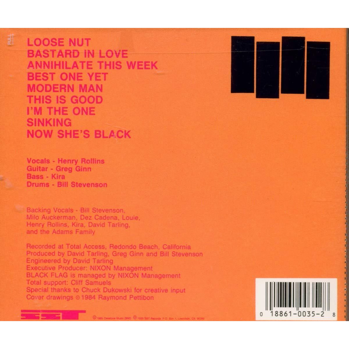 Black Flag - Loose Nut - CD - New