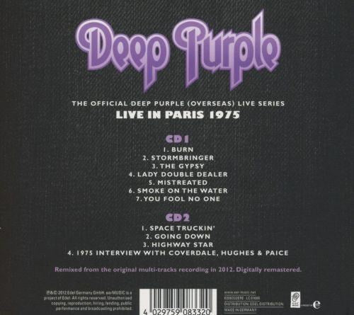 Deep Purple - Live In Paris 1975 (2CD) - CD - New