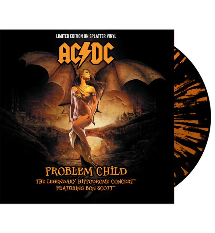 ACDC - Problem Child: The Legendary Hippodrome Concert Featuring Bon Scott (Ltd. Ed. Splatter vinyl - numbered ed. of 500) - Vinyl - New