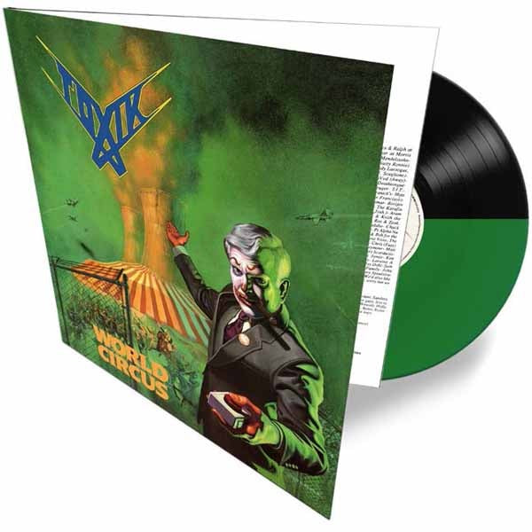 Toxik - World Circus (Ltd. Ed. 2025 Black/Green Split vinyl gatefold reissue - 250 copies) - Vinyl - New