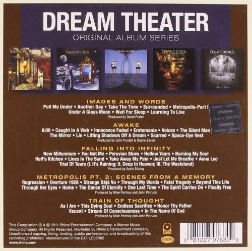 Dream Theater - Original Album Series (Images And Words/Awake/Falling Into Infinity/Metropolis Pt. 2 - Scenes From A Memory/Train Of Thought) - CD - New