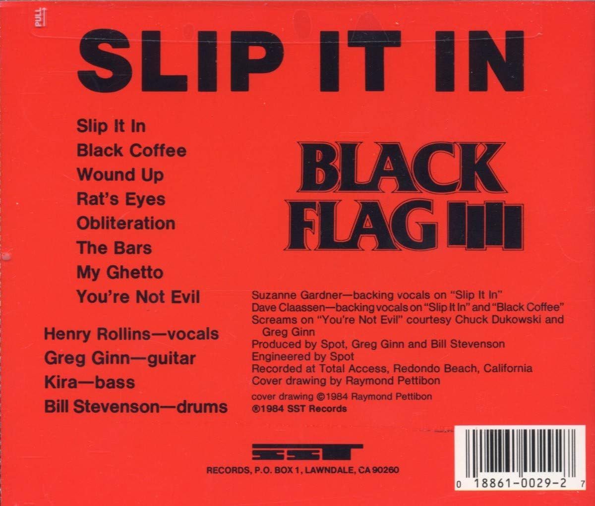 Black Flag - Slip It In - CD - New