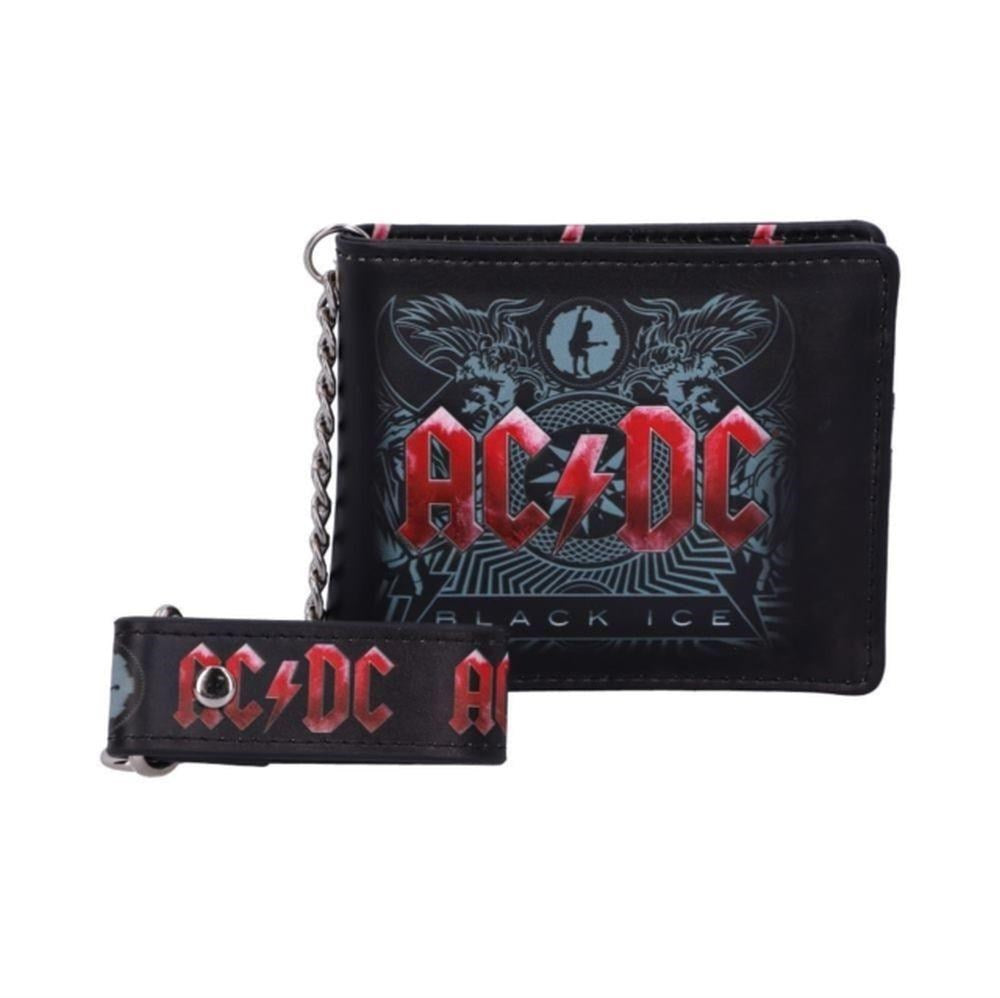 ACDC - Black Ice - Bi-Fold Wallet with Chain - Leather - COMING SOON