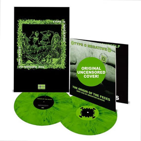Type O Negative - Origin Of The Feces, The (30th Anniversary Ed. 2LP Green & Black Mixed vinyl gatefold) - Vinyl - New
