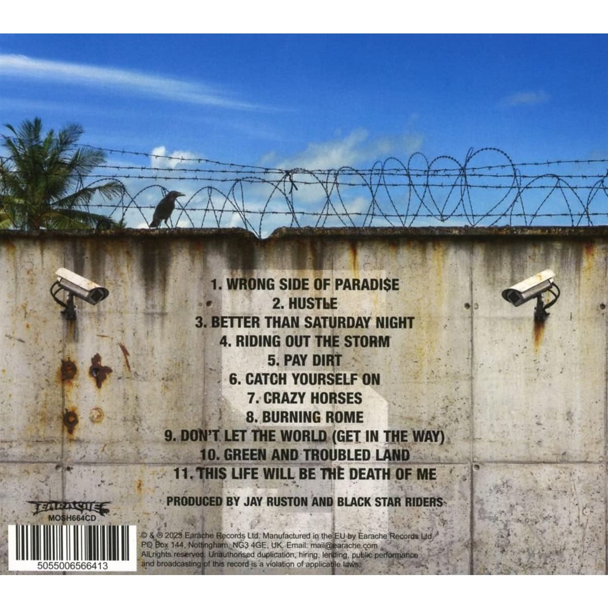 Black Star Riders - Wrong Side Of Paradise (Digipak) - CD - New