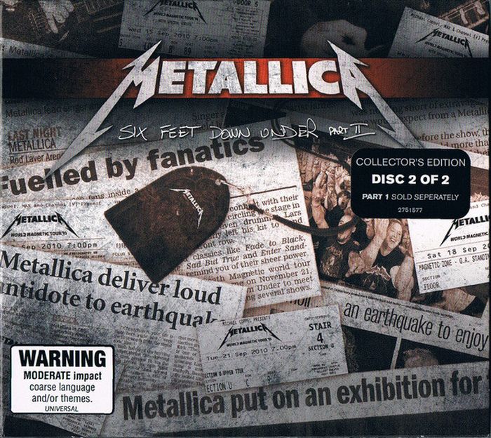 Metallica - Six Feet Down Under Part II - CD - New