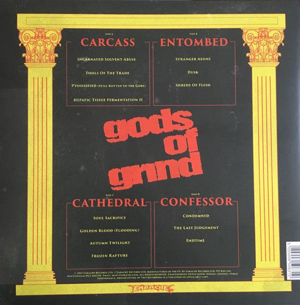 Various Artists - Gods Of Grind (2LP colour vinyl) - Vinyl - New