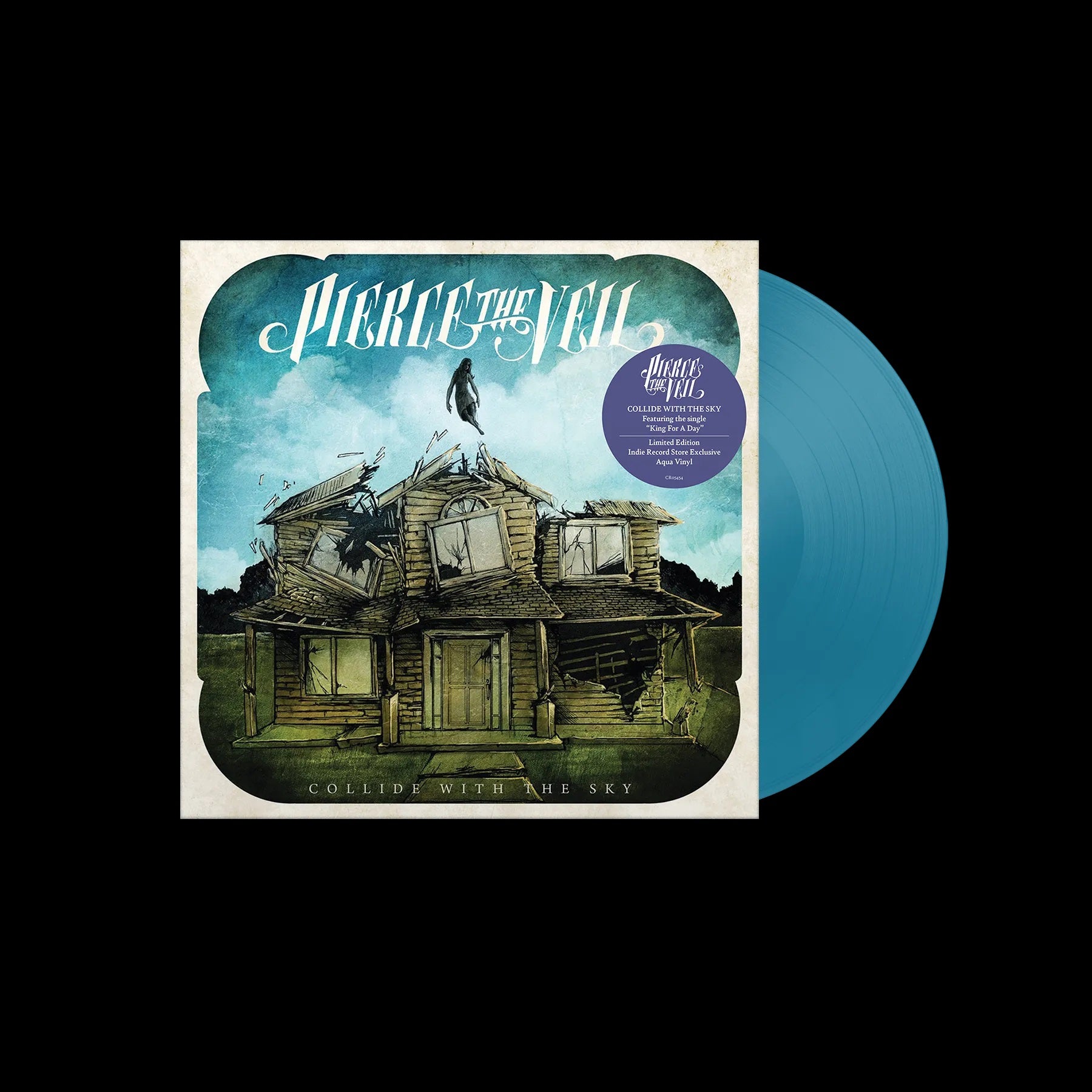 Pierce The Veil - Collide With The Sky (2023 Ltd. Ed. Indie Exclusive Aqua vinyl reissue) - Vinyl - New