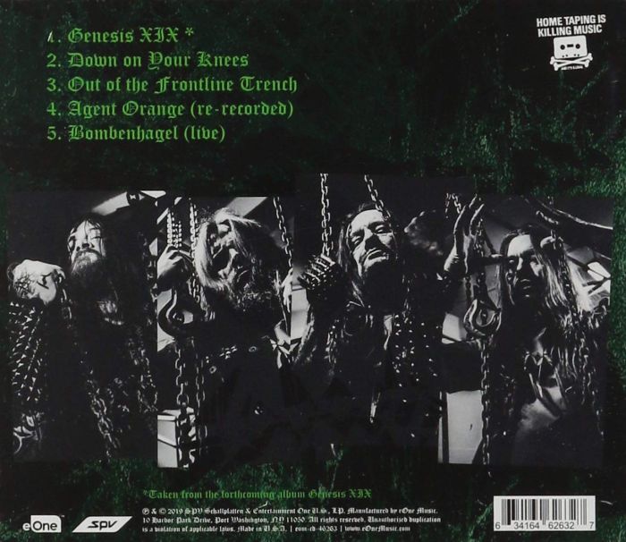 Sodom - Out Of The Frontline Trench (EP) (U.S. jewel case) - CD - New