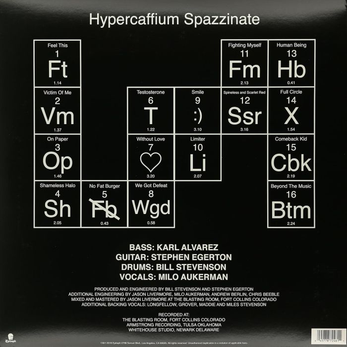 Descendents - Hypercaffium Spazzinate - Vinyl - New