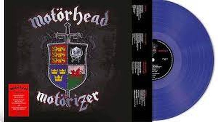 Motorhead - Motorizer (2023 Transparent Blue vinyl gatefold reissue) - Vinyl - New