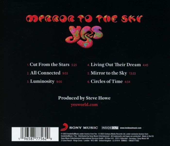 Yes - Mirror To The Sky - CD - New
