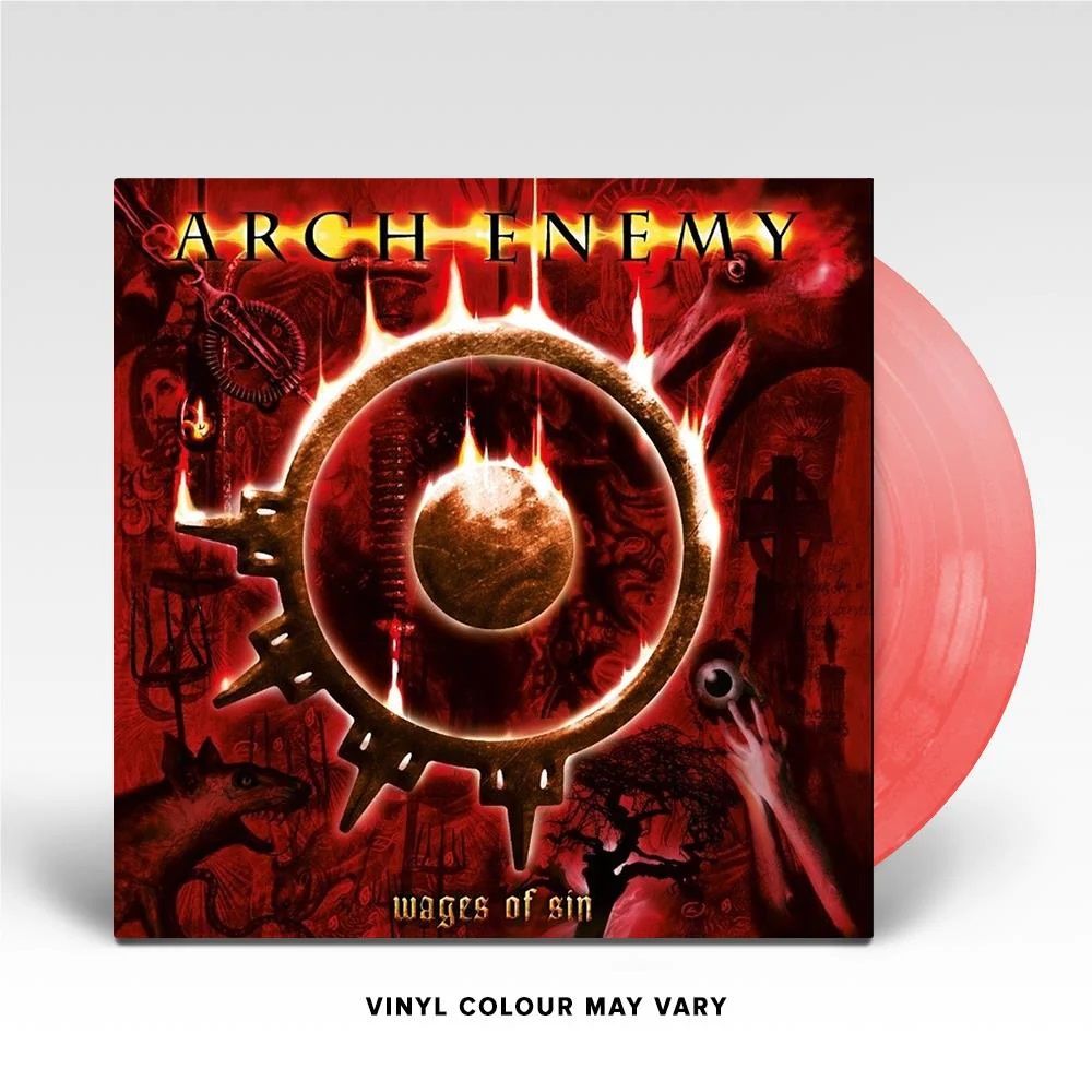 Arch Enemy - Wages Of Sin (Ltd. Ed. 2023 180g Transparent Red vinyl reissue) - Vinyl - New