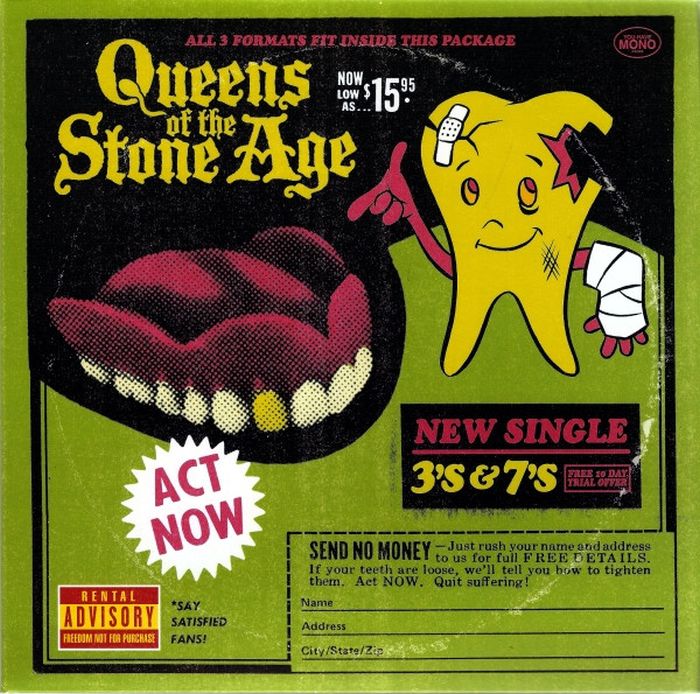 Queens Of The Stone Age - 3's & 7's (7" gatefold) - Vinyl - New