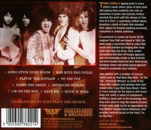 Krokus - One Vice At A Time (Rock Candy rem.) - CD - New