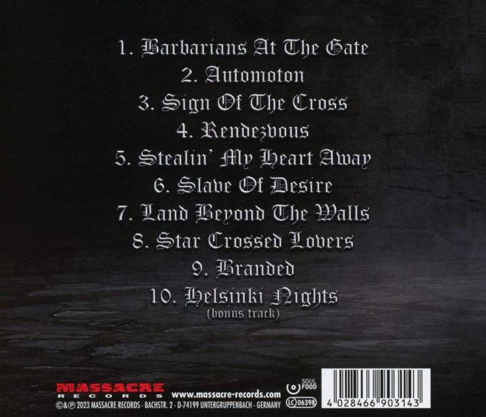 Savage Grace - Sign Of The Cross (with bonus track) - CD - New