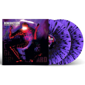 Benediction - Grind Bastard (2023 2LP Purple/Black Splatter vinyl gatefold reissue) - Vinyl - New