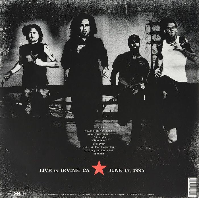 Rage Against The Machine - Live In Irvine, June 17, 1995 (180g White vinyl) - Vinyl - New