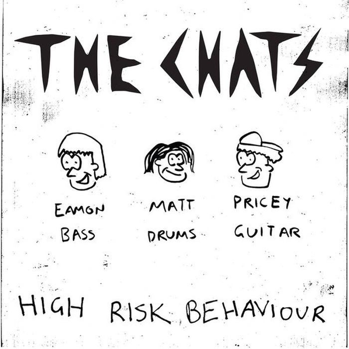 Chats - High Risk Behaviour (2022 Queenslander Variant Maroon & White Split vinyl reissue) - Vinyl - New