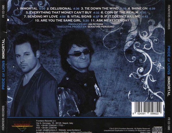 Pride Of Lions - Immortal - CD - New