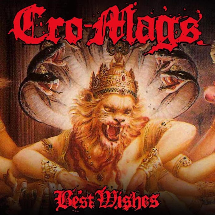 Cro-Mags - Best Wishes (Ltd. Ed. 2023 Crystal Clear with Multi-Colour Splatter vinyl reissue) - Vinyl - New