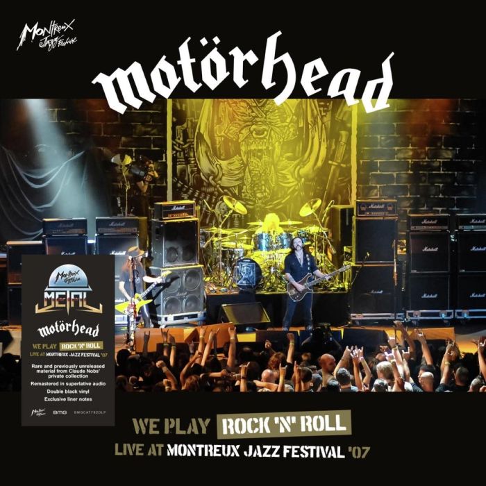 Motorhead - We Play Rock 'N' Roll: Live At Montreux Jazz Festival '07 (2LP gatefold) - Vinyl - New