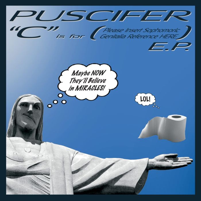Puscifer - C Is For (Please Insert Sophomoric Genitalia Reference Here) E.P. (2023 Opaque Gold vinyl reissue) - Vinyl - New