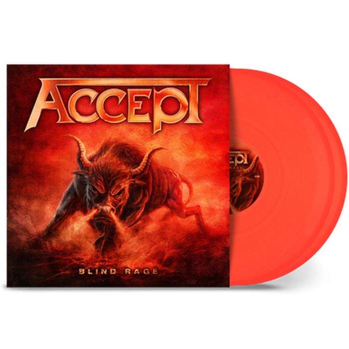 Accept - Blind Rage (2023 2LP Neon Orange vinyl gatefold reissue) - Vinyl - New
