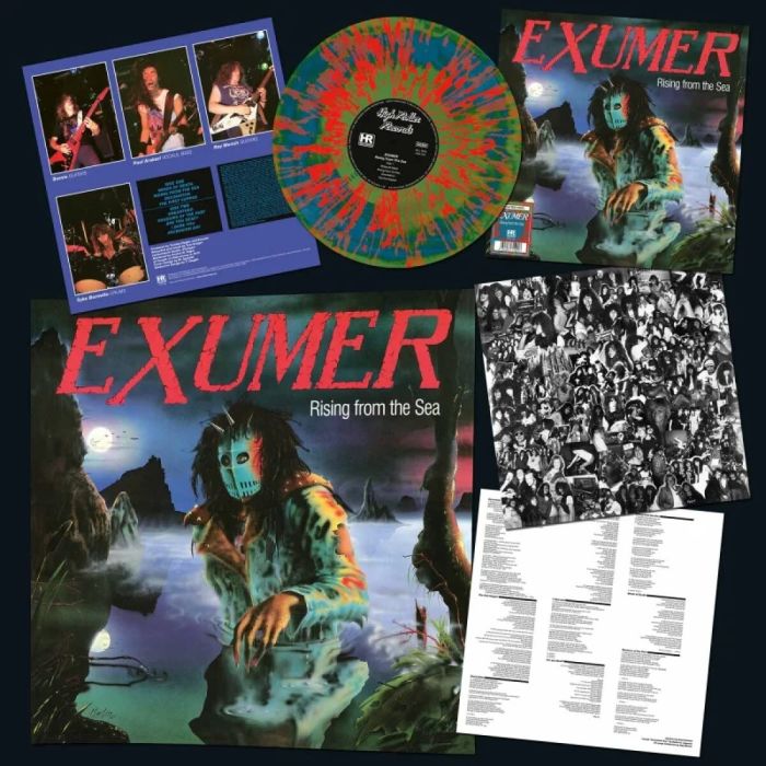 Exumer - Rising From The Sea (2023 Splatter vinyl reissue) - Vinyl - New