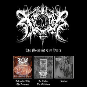 Xasthur - Moribund Cult Years, The (Telepathic With The Deceased/To Violate The Oblivious/Xasthur) (3CD) - CD - New