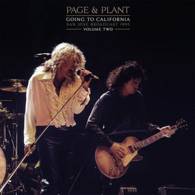 Page, Jimmy & Robert Plant - Going To California: San Jose Broadcast 1995 Volume Two (2LP Red vinyl gatefold) - Vinyl - New