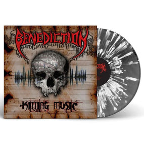 Benediction - Killing Music (Ltd. Ed. 2023 Grey/White Splatter vinyl gatefold reissue) - Vinyl - New