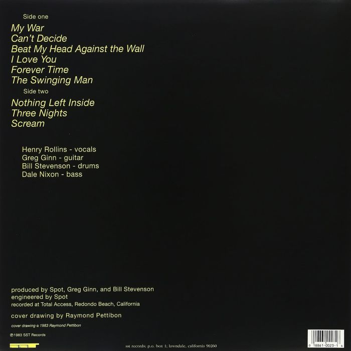 Black Flag - My War - Vinyl - New