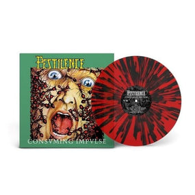 Pestilence - Consuming Impulse (Ltd. Ed. 2023 Transparent Red with Black Splatter vinyl reissue - numbered ed. of 700) - Vinyl - New