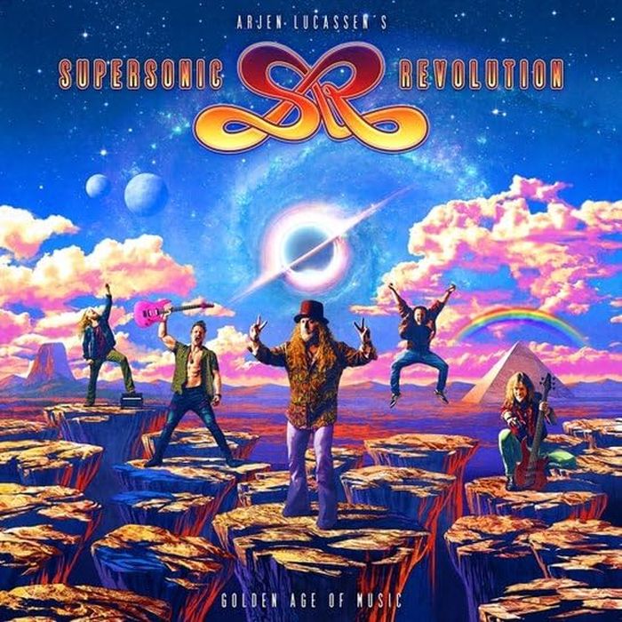 Supersonic Revolution (Arjen Lucassen) - Golden Age Of Music (digipak with 4 bonus tracks) - CD - New