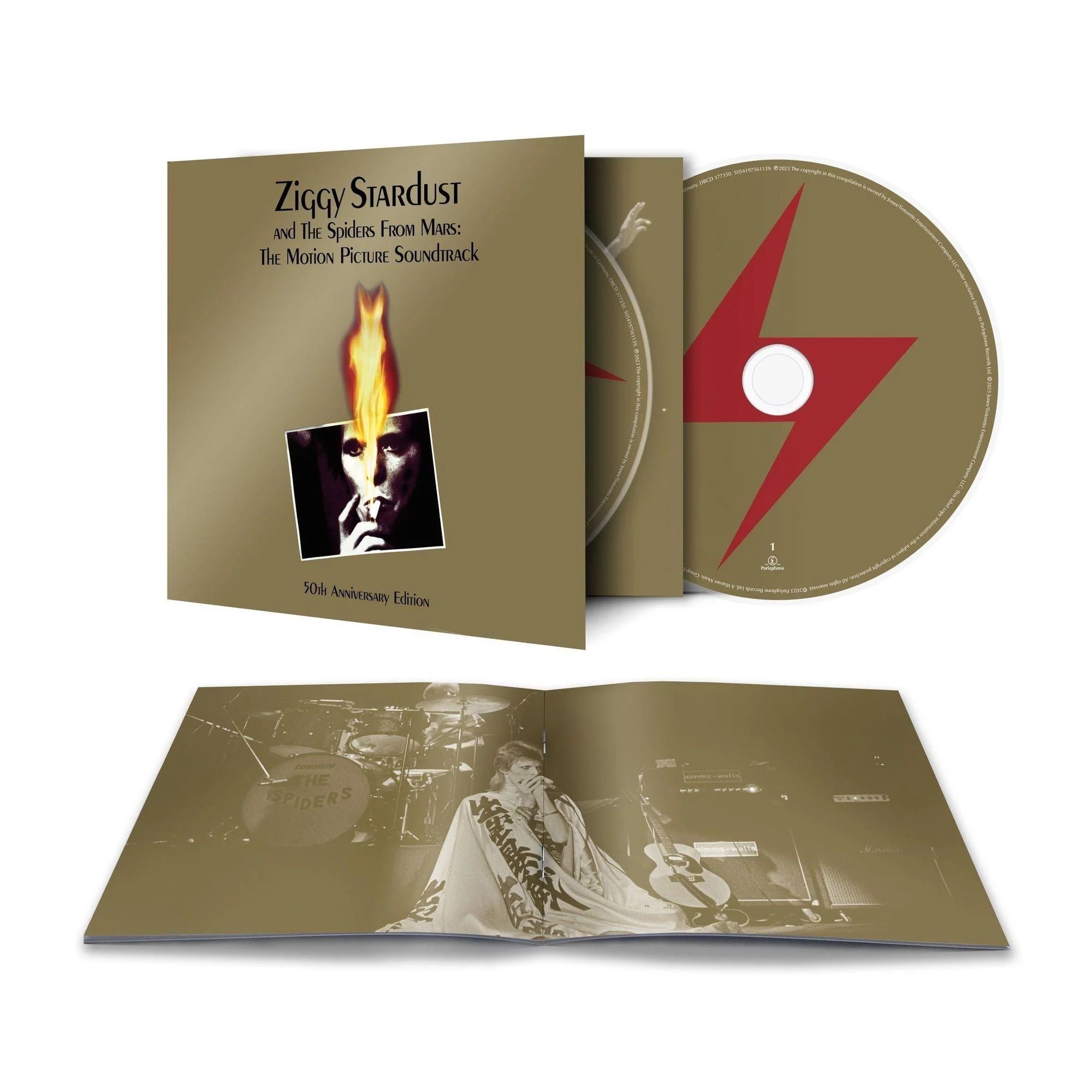 Bowie, David - Ziggy Stardust And The Spiders From Mars: The Motion Picture Soundtrack (50th Anniversary Ed. 2CD reissue) - CD - New