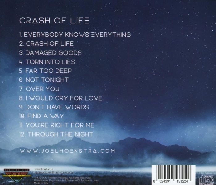 Hoekstra's, Joel 13 - Crash Of Life - CD - New